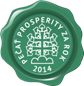 Pečať prosperity za rok 2014
